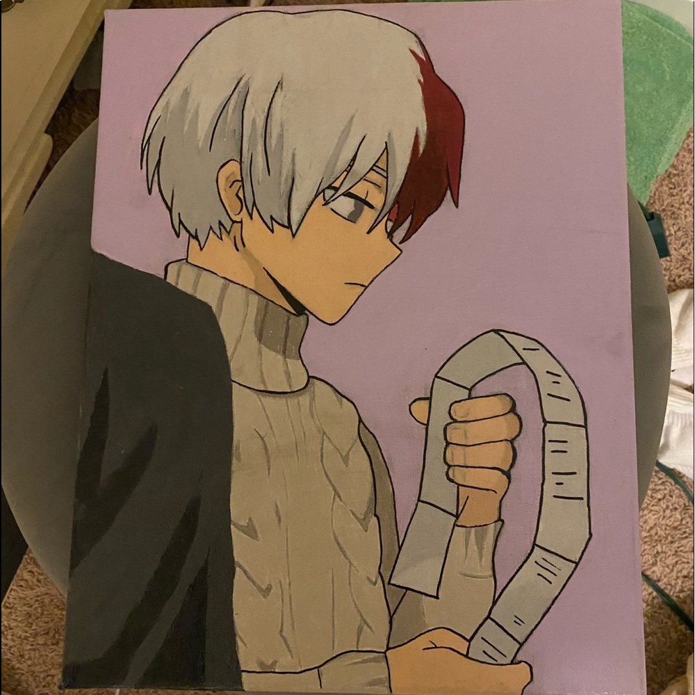 Todoroki Shoto Painting
